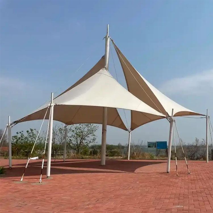 色达县膜结构景观棚