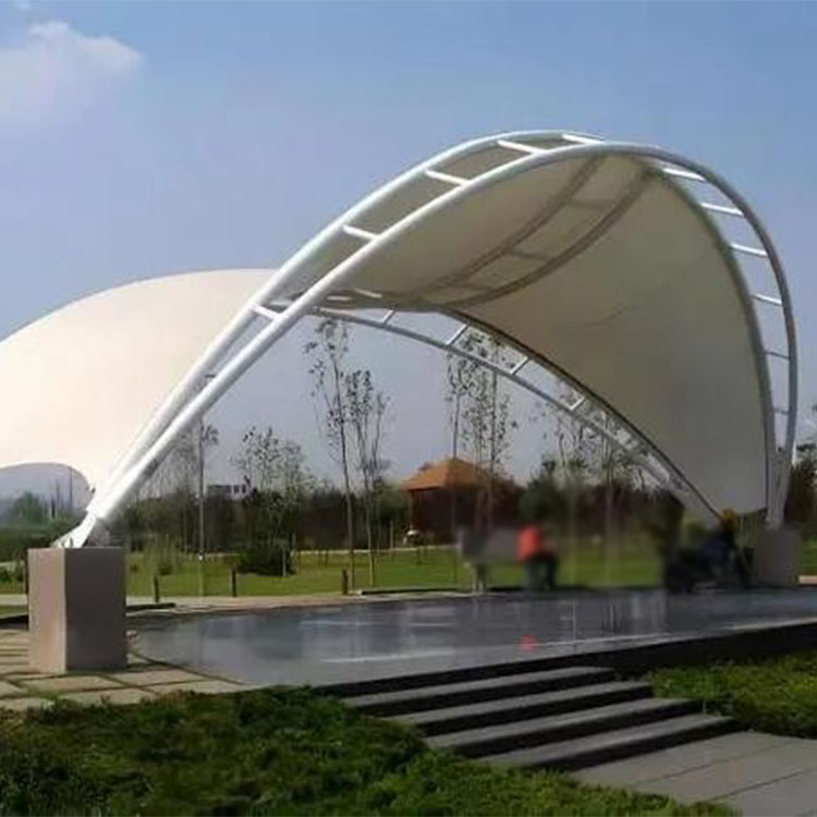 色达县膜结构景观棚