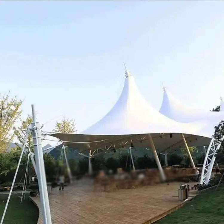 色达县膜结构景观棚