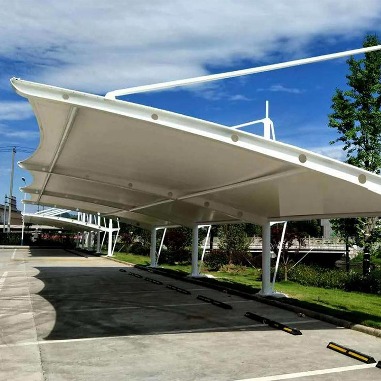 色达县膜结构汽车棚