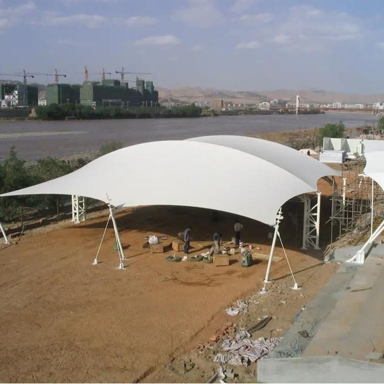 色达县膜结构汽车棚